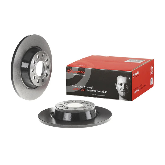 Brembo OE Rear Brake Discs (Pair) for Volkswagen Golf MK5 GTI - 282mm