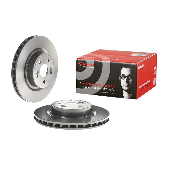 Brembo OE Front Brake Discs (Pair) for Renault Megane MK2 RS 225 - 312mm