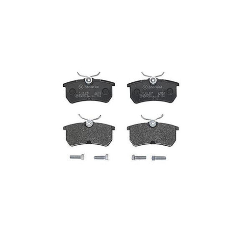 Brembo OE Rear Brake Pads Set for Ford Fiesta MK7 & MK7.5 ST180 - PowerBrakes