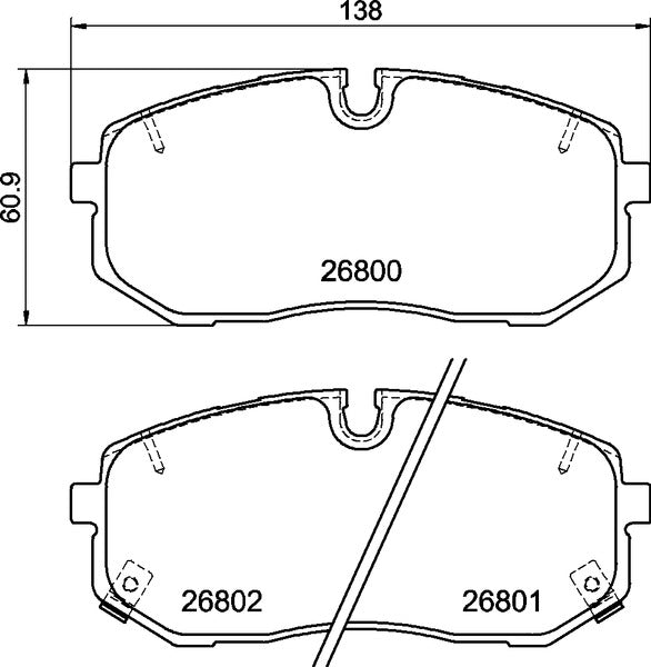 Pagid OE Front Brake Pads Set for Hyundai I20N