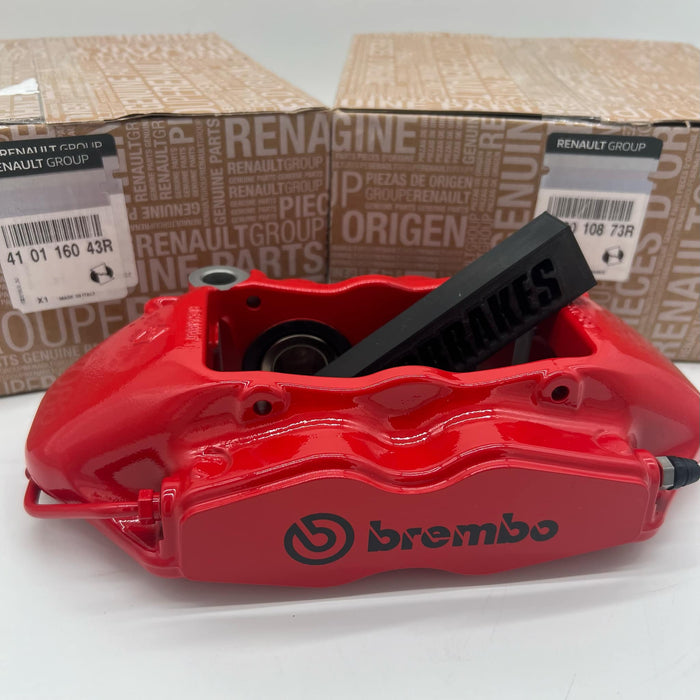 Brembo 4 Pot Calipers (Pair) for Renault Megane MK3 RS 250