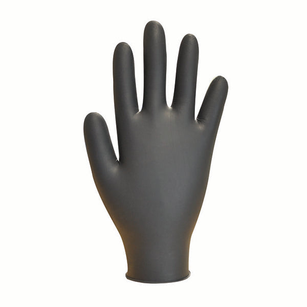 Bodyguards Black Nitrile Powder Free Gloves - Box of 100x