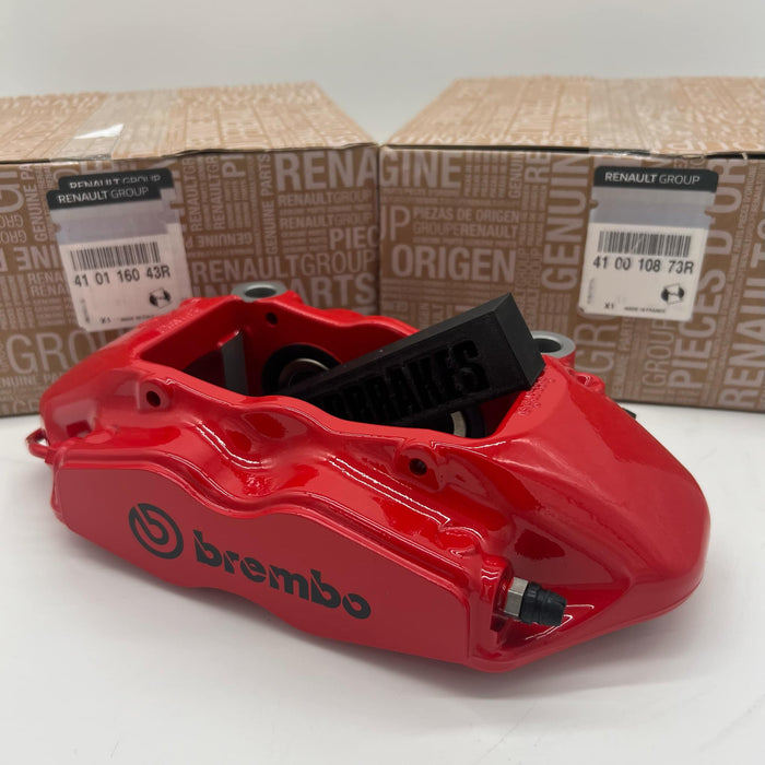 Brembo 4 Pot Calipers (Pair) for Renault Megane MK3 RS 250