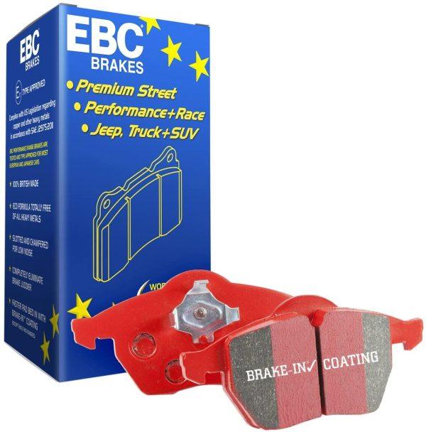 EBC Redstuff Front Brake Pads Set for Audi RS3 8V - PowerBrakes