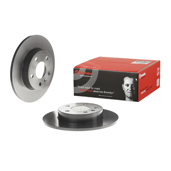 Brembo OE Rear Brake Discs (Pair) for Vauxhall Zafira A MK1 GSI - 264mm