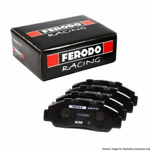 Ferodo Racing DS2500 Front Brake Pads Set for Vauxhall Astra MK5 VXR - PowerBrakes