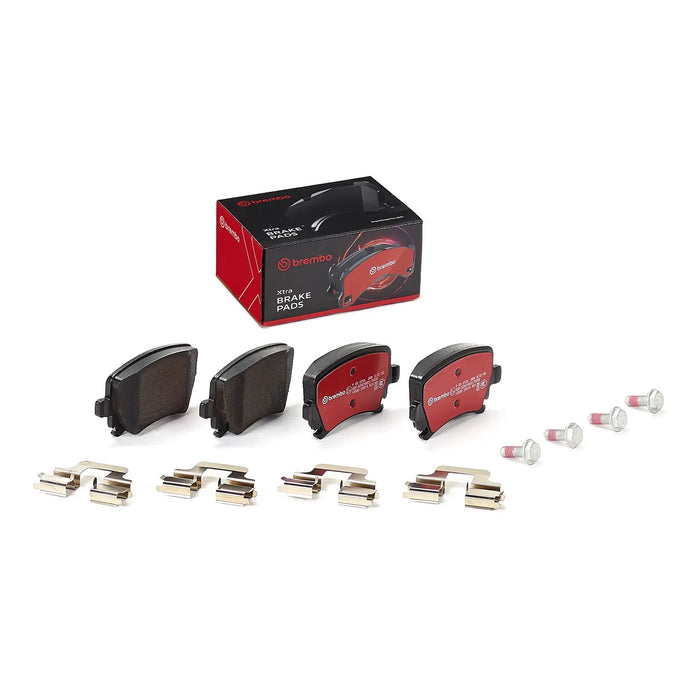 Brembo XTRA Rear Brake Pads Set for Audi TTS MK2 (8J)