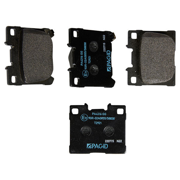 Pagid OE Rear Brake Pads Set for Toyota Yaris GR