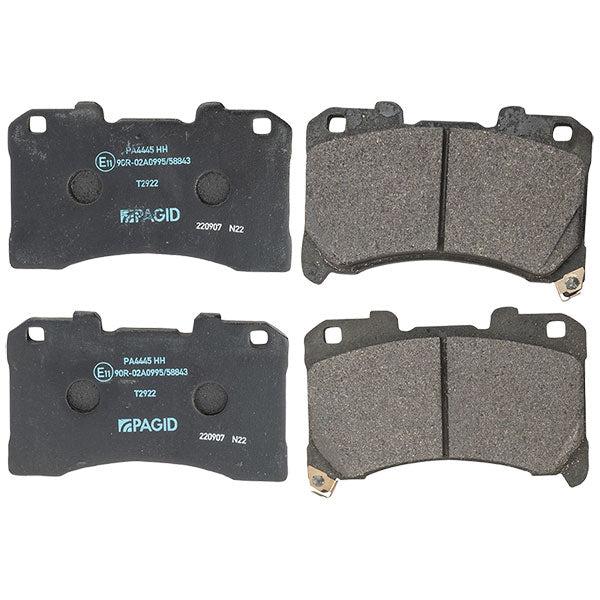 Pagid OE Front Brake Pads Set for Toyota Yaris GR