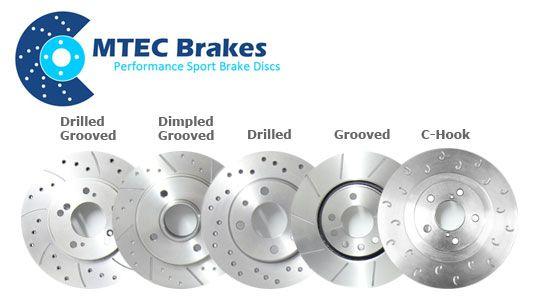 MTEC Rear Brake Discs (Pair) for Audi S3 8V – 310mm