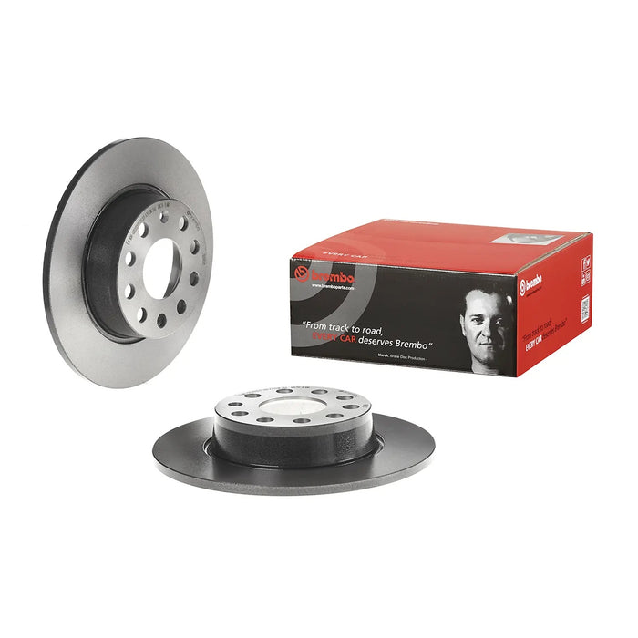 Brembo OE Rear Brake Discs (Pair) for Volkswagen Golf MK7 & MK7.5 GTD - 272mm