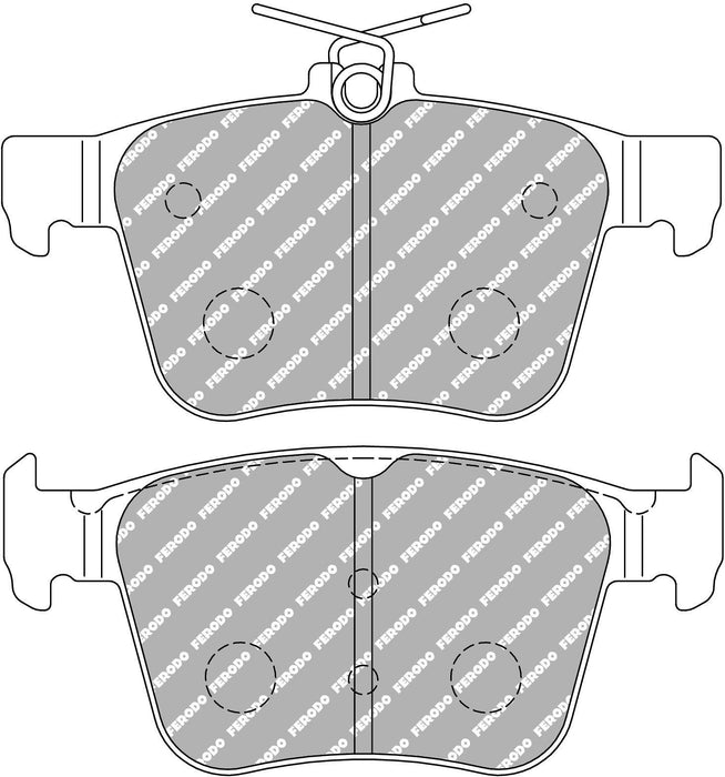 Ferodo Racing DS2500 Rear Brake Pads Set for Audi RS3 8V - PowerBrakes