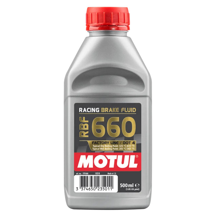 Motul RBF 660 Factory Line DOT 4 Brake Fluid - 500ml