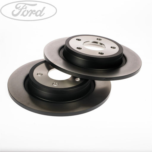 Genuine Ford Rear Brake Discs (Pair) for Focus MK2 ST 225 - 280mm - PowerBrakes