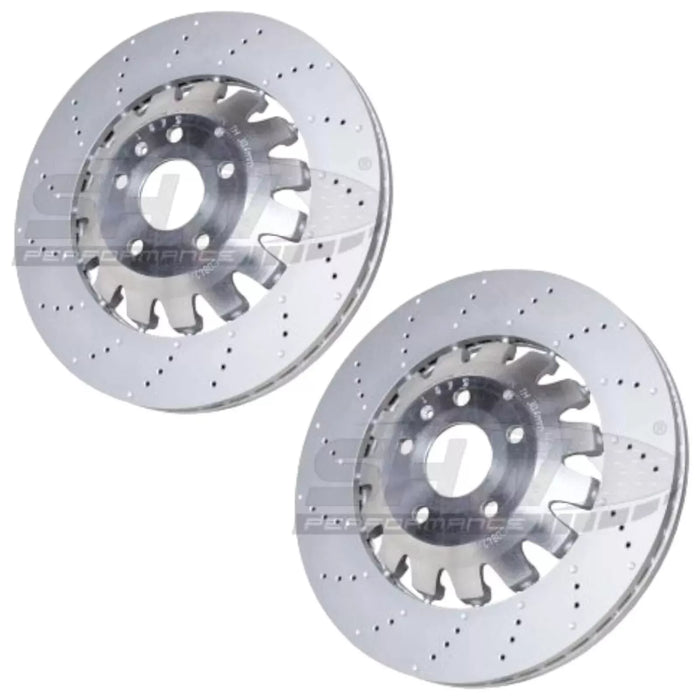 SHW Performance Front Brake Discs (Pair) for Audi RS3 8P - 370mm