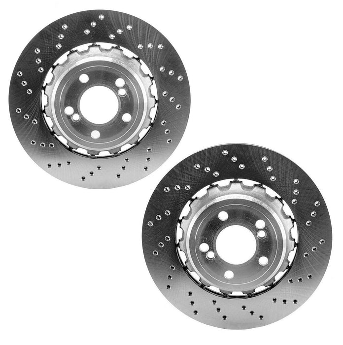 SHW Performance Rear Brake Discs (Pair) for BMW F80 M3 & F82/F83 M4 - 370mm