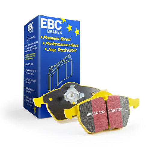 EBC Yellowstuff Rear Brake Pads Set for BMW F80 M3 & F82/F83 M4 - PowerBrakes