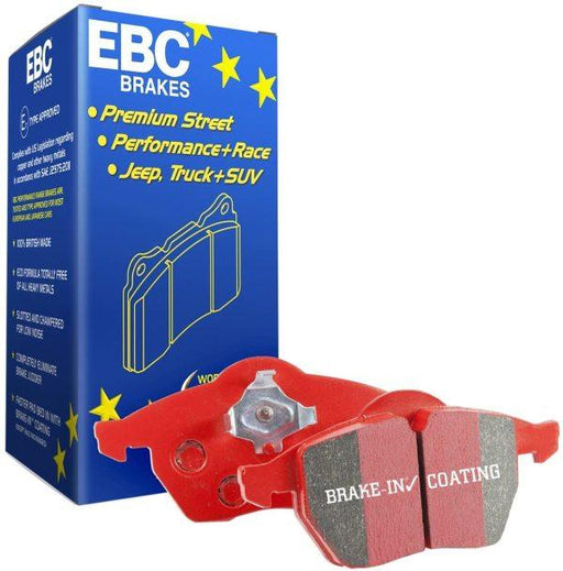 EBC Redstuff Front Brake Pads Set for Volkswagen Golf MK7 & MK7.5 R - PowerBrakes