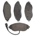 Brembo OE Front Brake Pads Set for Audi S3 8V - PowerBrakes